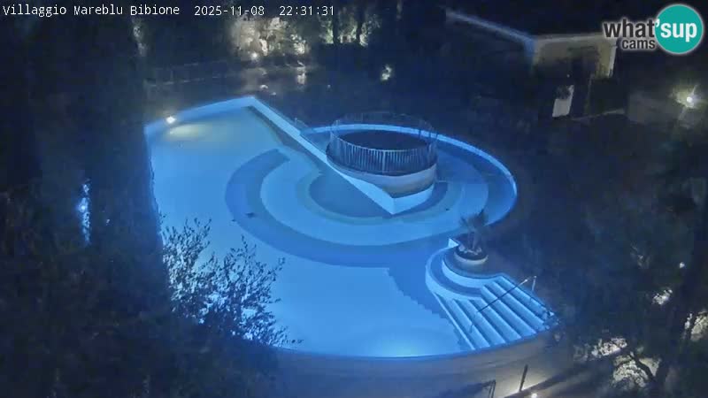 Villaggio Mare Blu pool LIVE webcam Bibione Pineda – Italy