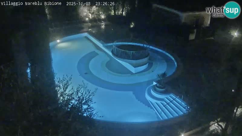 Villaggio Mare Blu pool LIVE webcam Bibione Pineda – Italy