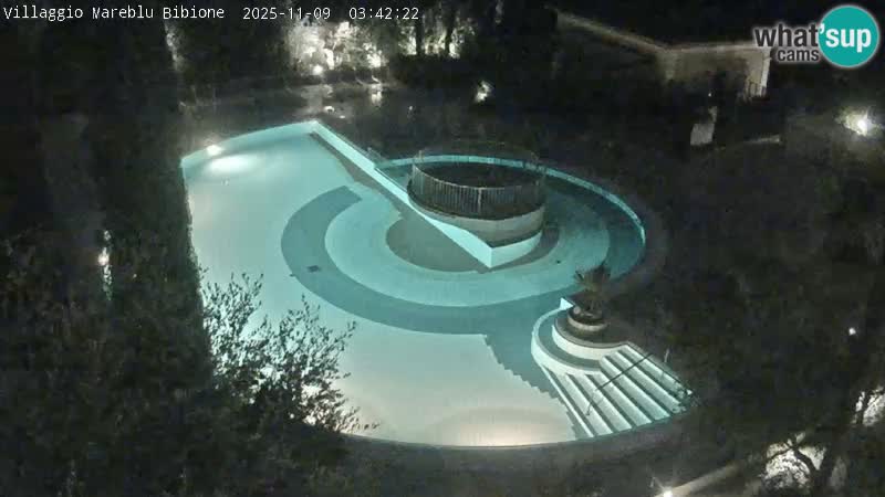 Villaggio Mare Blu pool LIVE webcam Bibione Pineda – Italy