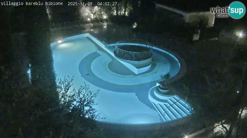 Piscina Villaggio Mare Blu webcam LIVE Bibione Pineda – Italia