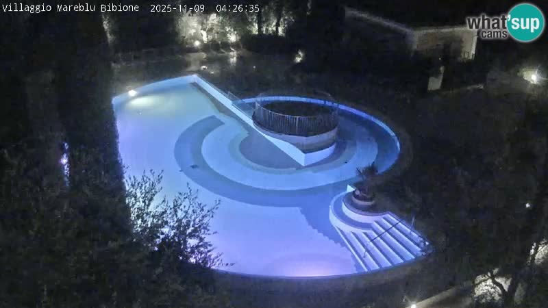 Villaggio Mare Blu pool LIVE webcam Bibione Pineda – Italy