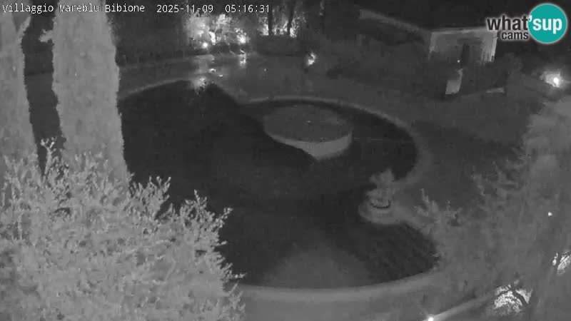 Villaggio Mare Blu bazen Spletna kamera V živo Bibione Pineda – Italija