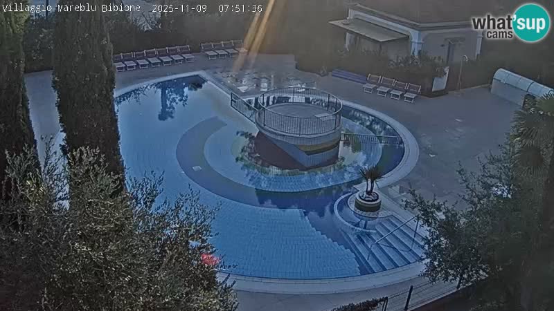 Villaggio Mare Blu Pool LIVE-Webcam Bibione Pineda – Italien