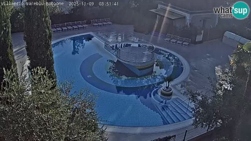 Villaggio Mare Blu Pool LIVE-Webcam Bibione Pineda – Italien