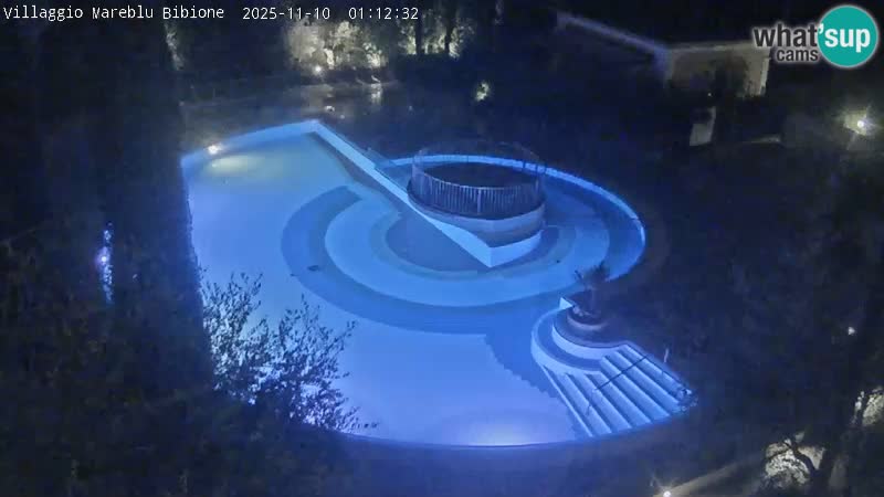 Villaggio Mare Blu pool LIVE webcam Bibione Pineda – Italy