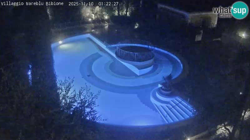 Villaggio Mare Blu pool LIVE webcam Bibione Pineda – Italy