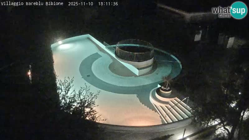 Villaggio Mare Blu piscine LIVE webcam Bibione Pineda – Italie