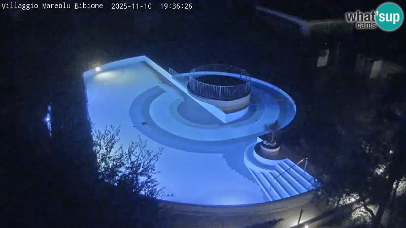 Villaggio Mare Blu piscine LIVE webcam Bibione Pineda – Italie