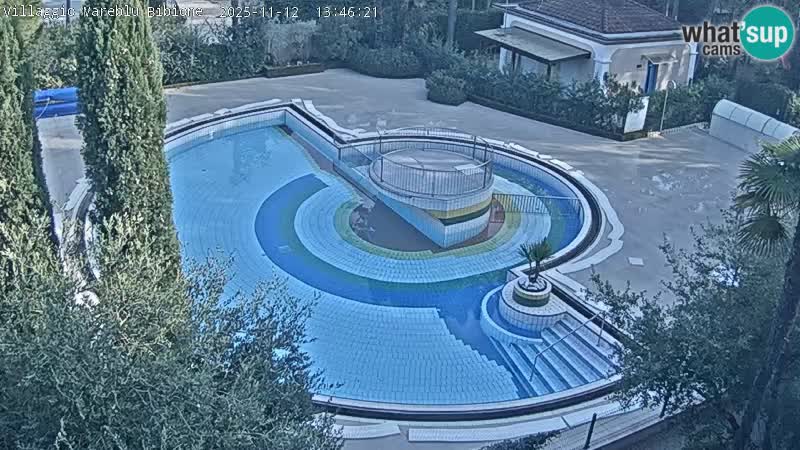 Piscina Villaggio Mare Blu EN VIVO webcam Bibione Pineda – Italia