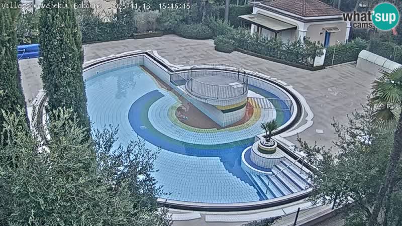 Villaggio Mare Blu pool LIVE webcam Bibione Pineda – Italy