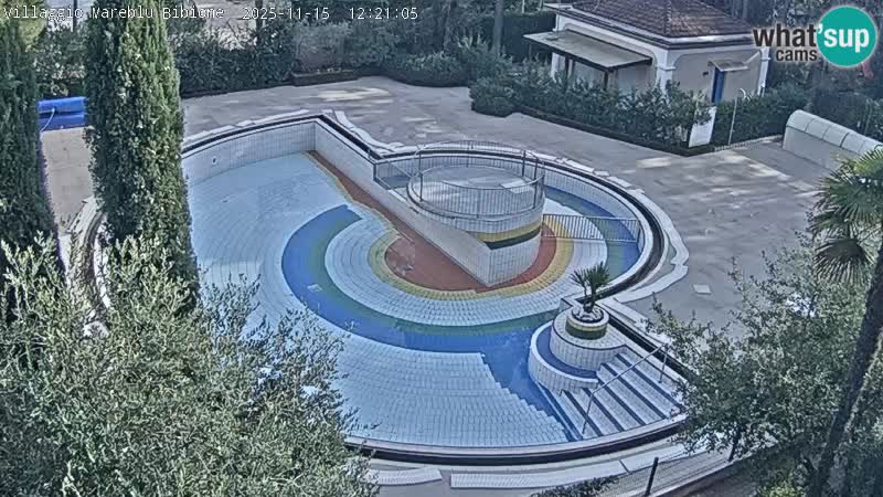 Villaggio Mare Blu pool LIVE webcam Bibione Pineda – Italy