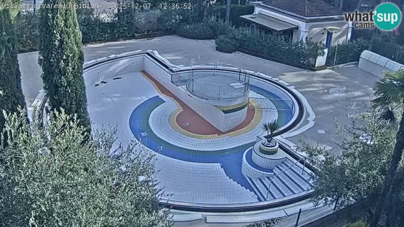 Piscina Villaggio Mare Blu webcam LIVE Bibione Pineda – Italia
