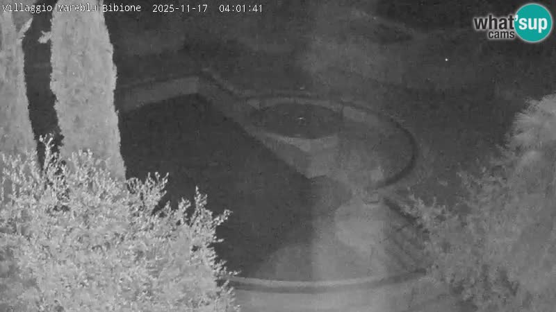 Villaggio Mare Blu bazen UŽIVO web kamera Bibione Pineda – Italija
