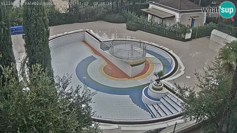 Piscina Villaggio Mare Blu webcam LIVE Bibione Pineda – Italia