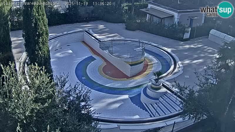 Piscina Villaggio Mare Blu EN VIVO webcam Bibione Pineda – Italia
