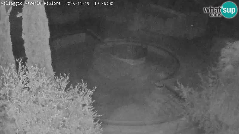 Villaggio Mare Blu bazen Spletna kamera V živo Bibione Pineda – Italija