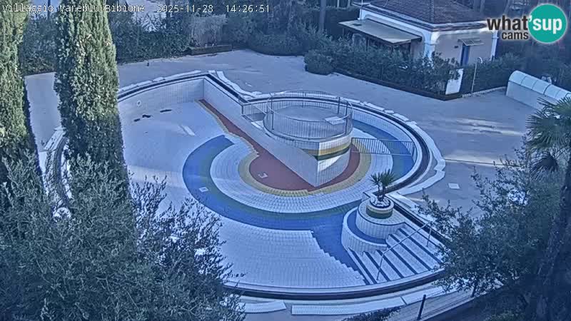 Piscina Villaggio Mare Blu webcam LIVE Bibione Pineda – Italia