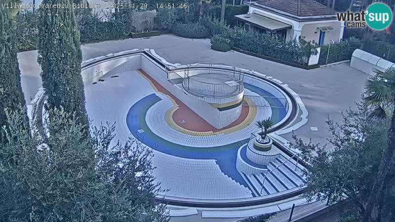 Villaggio Mare Blu pool LIVE webcam Bibione Pineda – Italy