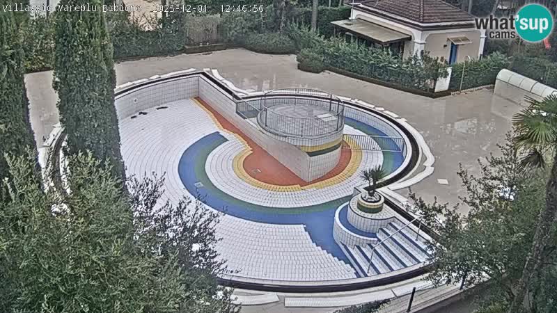 Villaggio Mare Blu pool LIVE webcam Bibione Pineda – Italy