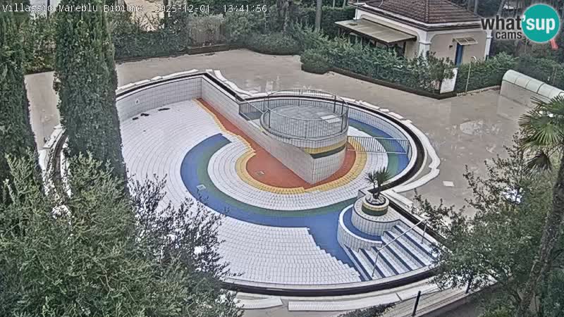 Villaggio Mare Blu pool LIVE webcam Bibione Pineda – Italy