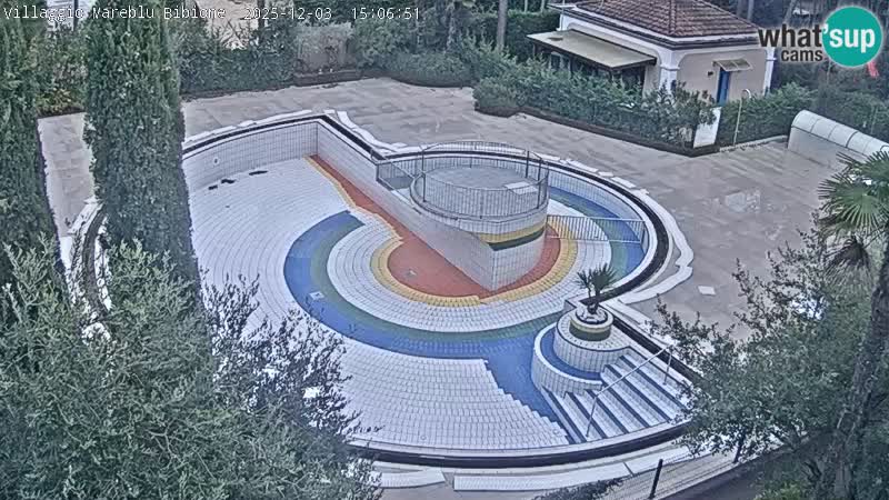 Villaggio Mare Blu pool LIVE webcam Bibione Pineda – Italy