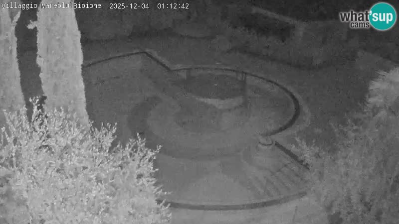 Villaggio Mare Blu bazen Spletna kamera V živo Bibione Pineda – Italija