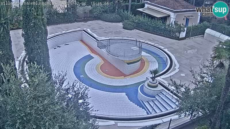 Villaggio Mare Blu pool LIVE webcam Bibione Pineda – Italy