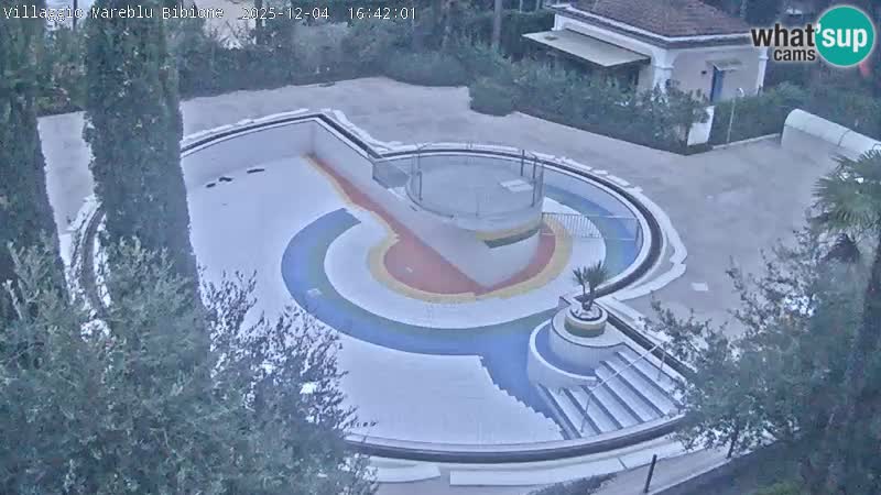 Villaggio Mare Blu piscine LIVE webcam Bibione Pineda – Italie