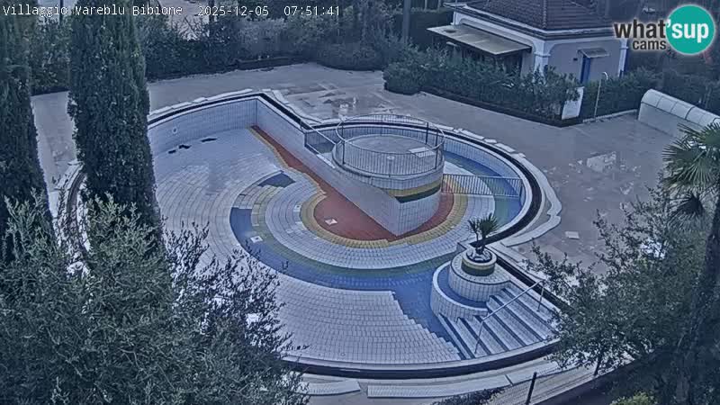 Villaggio Mare Blu pool LIVE webcam Bibione Pineda – Italy