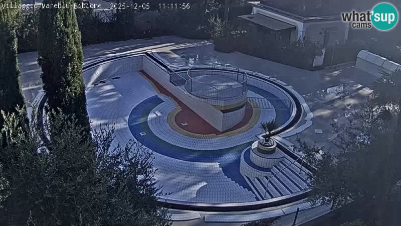 Piscina Villaggio Mare Blu webcam LIVE Bibione Pineda – Italia