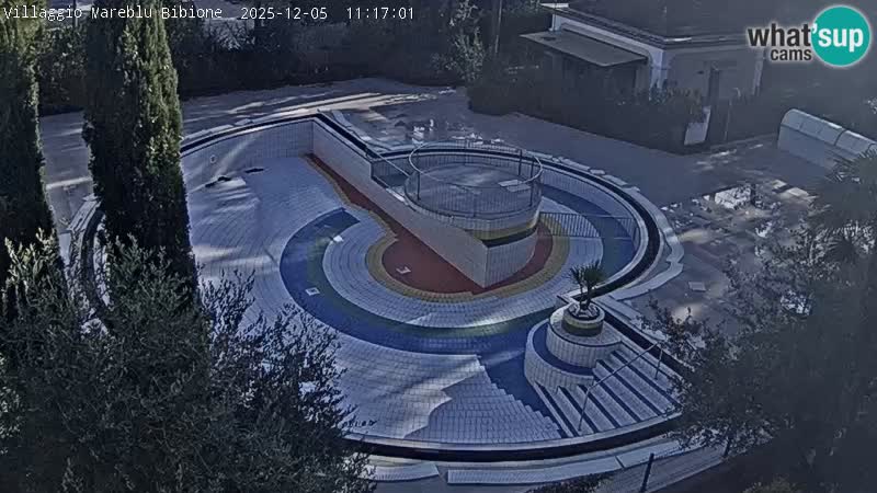 Villaggio Mare Blu pool LIVE webcam Bibione Pineda – Italy