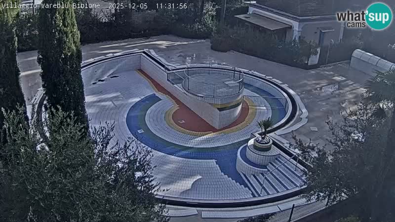 Villaggio Mare Blu pool LIVE webcam Bibione Pineda – Italy