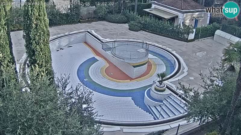 Piscina Villaggio Mare Blu webcam LIVE Bibione Pineda – Italia