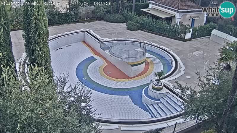 Piscina Villaggio Mare Blu webcam LIVE Bibione Pineda – Italia