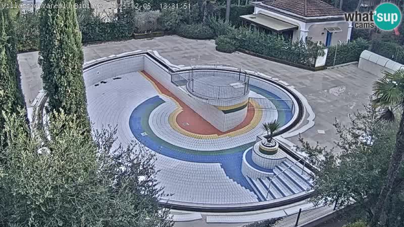 Piscina Villaggio Mare Blu EN VIVO webcam Bibione Pineda – Italia