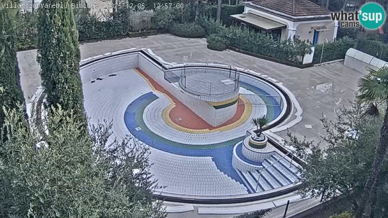 Piscina Villaggio Mare Blu EN VIVO webcam Bibione Pineda – Italia
