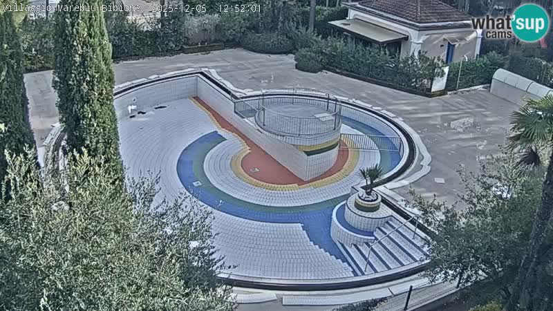 Villaggio Mare Blu piscine LIVE webcam Bibione Pineda – Italie
