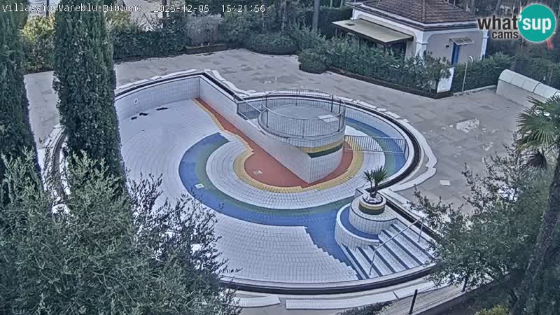 Piscina Villaggio Mare Blu webcam LIVE Bibione Pineda – Italia