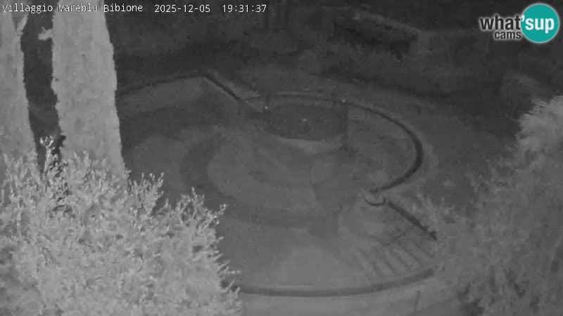 Villaggio Mare Blu bazen Spletna kamera V živo Bibione Pineda – Italija