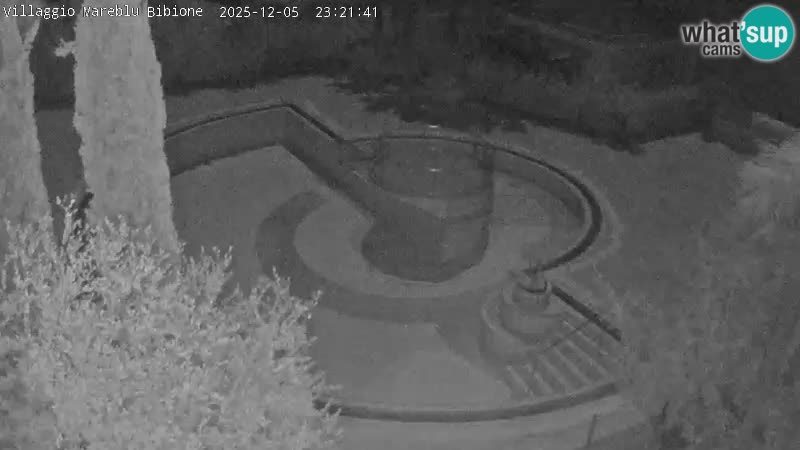 Villaggio Mare Blu bazen Spletna kamera V živo Bibione Pineda – Italija