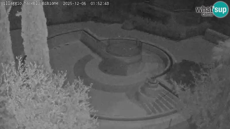 Villaggio Mare Blu bazen Spletna kamera V živo Bibione Pineda – Italija