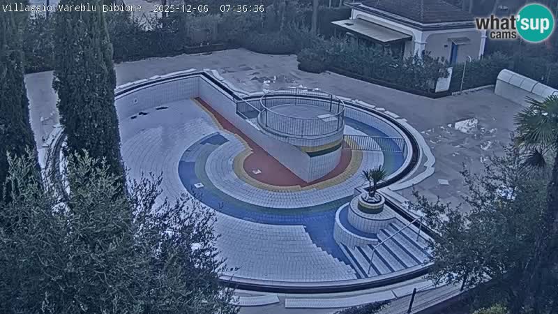 Piscina Villaggio Mare Blu webcam LIVE Bibione Pineda – Italia