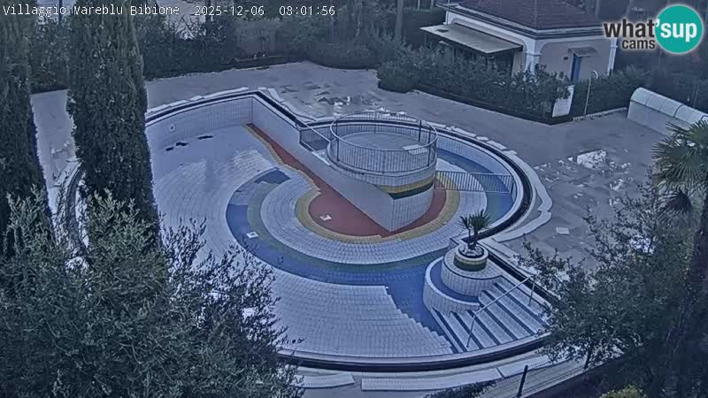 Piscina Villaggio Mare Blu EN VIVO webcam Bibione Pineda – Italia