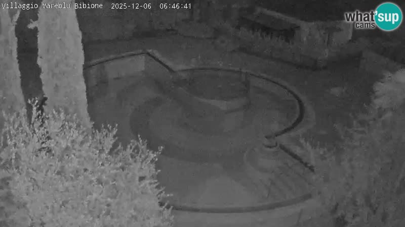 Villaggio Mare Blu piscine LIVE webcam Bibione Pineda – Italie