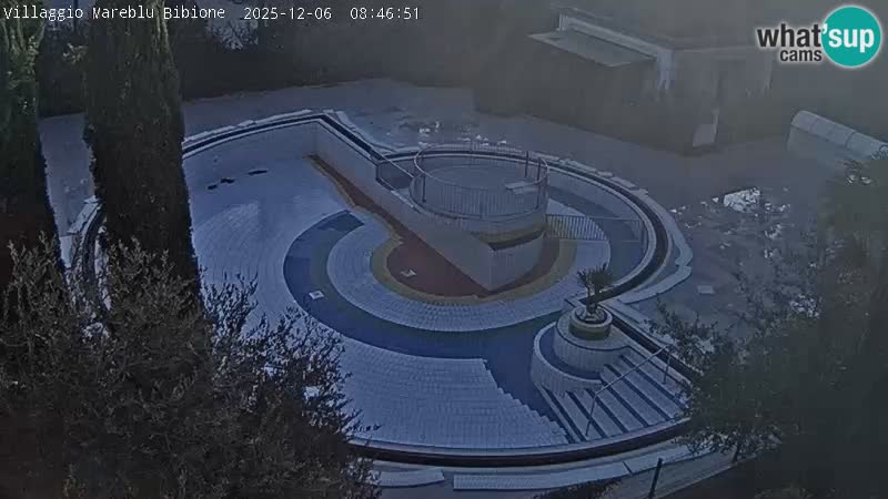 Villaggio Mare Blu piscine LIVE webcam Bibione Pineda – Italie