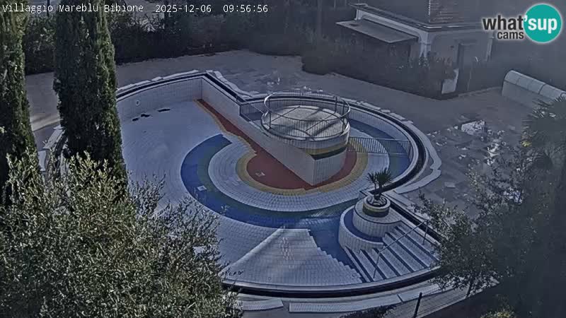 Piscina Villaggio Mare Blu webcam LIVE Bibione Pineda – Italia