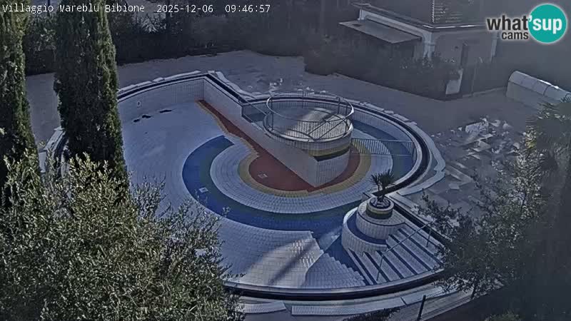 Piscina Villaggio Mare Blu EN VIVO webcam Bibione Pineda – Italia