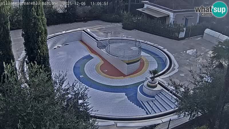Piscina Villaggio Mare Blu webcam LIVE Bibione Pineda – Italia