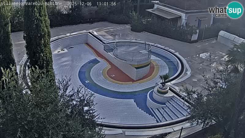Villaggio Mare Blu pool LIVE webcam Bibione Pineda – Italy