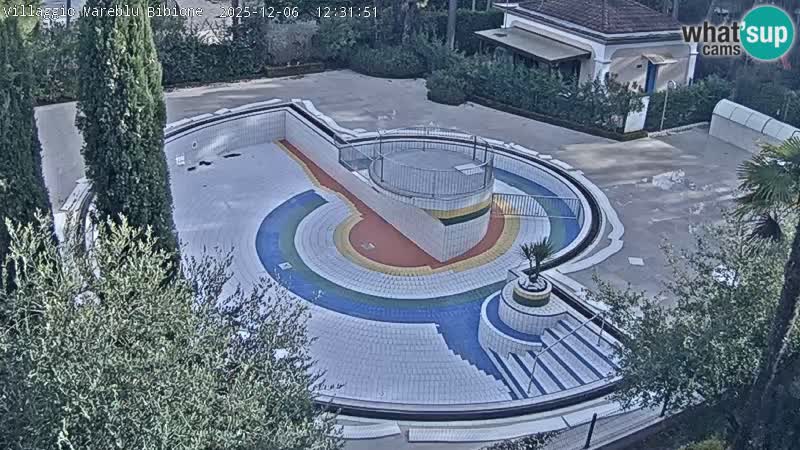 Piscina Villaggio Mare Blu EN VIVO webcam Bibione Pineda – Italia